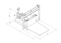Eichinger® Gitterboxkipper 2095 für Gitterboxen in Euro-Norm, 500 kg Traglast