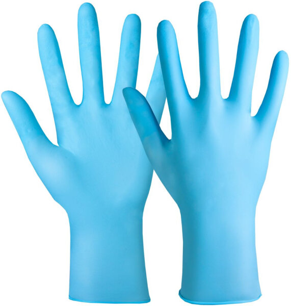 Hase N35 LITE, Einweghandschuh Nitril, blau 0,07 mm, Kat. III, EN 374-1, EN 374-5 VIRUS, EN 455