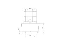 Eichinger® Auffangwanne für IBC Container 3010