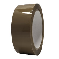 PVC-Packband Braun, Leise abrollend, 32µm...