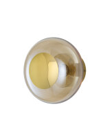 Horizon Surface lamp Golden smoke Shiny gold - S Ø21cm E14