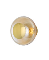 Horizon Surface lamp Golden smoke Shiny gold - S Ø21cm E14