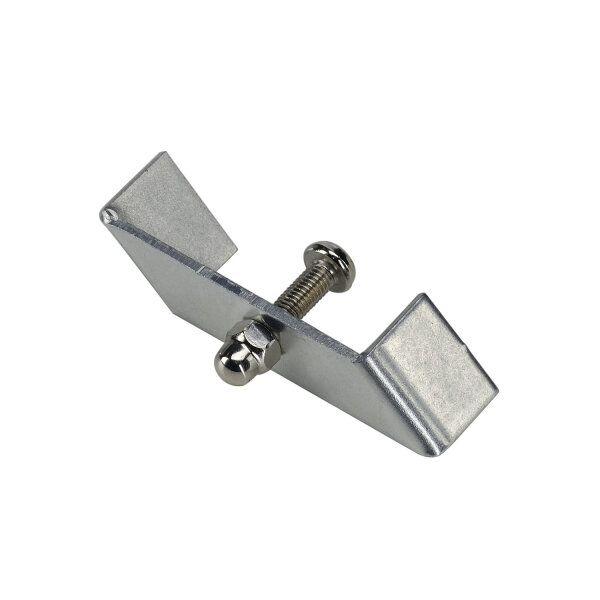 SLV HALTEBÜGEL, für Hochvolt 1Phasen-Einbauschiene, nickel matt, 1 Stück