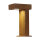 SLV RUSTY® PATHLIGHT, Outdoor Standleuchte, Energiesparleuchte GX53, IP44, stahl gerostet, max. 9W