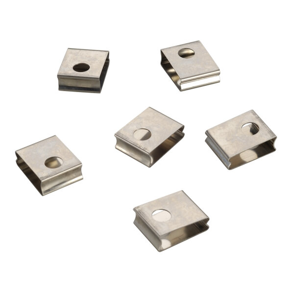SLV FEDERCLIP, für EUTRAC Hochvolt 3Phasen-Einbauschiene, 6er Pack