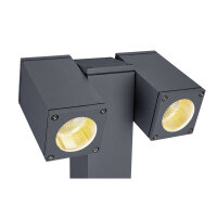 SLV THEO PATHLIGHT, double, QPAR51 Outdoor Stehleuchte, anthrazit
