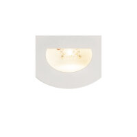 SLV WORO, Indoor LED Wandeinbauleuchte, 3000K, weiß