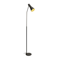 SLV PHELIA, Standleuchte, A60, schwarz, max. 23W