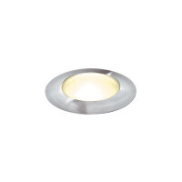 SLV POWER TRAIL-LITE®, Outdoor Bodeneinbauleuchte, LED, 3000K, IP67, rund, edelstahl 316