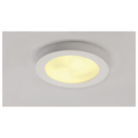 SLV PLASTRA 105, Deckenleuchte, TC-DSE, rund,...