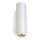 SLV PLASTRA, Wandleuchte, QPAR51, rund, Tube, weißer Gips, max. 70W