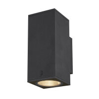 SLV ENOLA SQUARE S UP/DOWN, Outdoor LED Wandaufbauleuchte