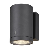 SLV ENOLA ROUND, single Outdoor LED Wandaufbauleuchte