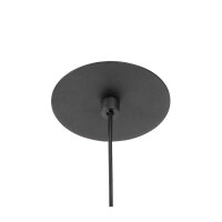 SLV HELIA AMBIENT 35, Indoor LED Pendelleuchte schwarz flache Rosette