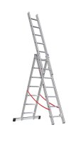Euroline Alu-Mehrzweckleiter 207 3-teilig