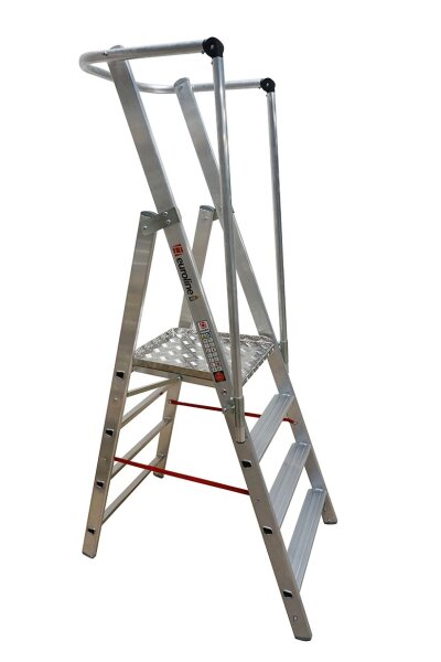 Euroline Leichte Alu–Plattformleiter 22677 TRBS 2121-2