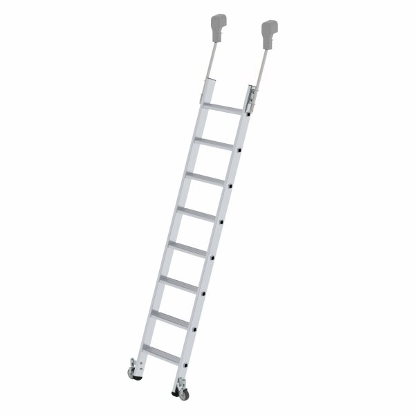 Euroline Alu-Regalleiter 30183 fahrbar