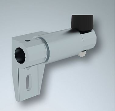 Euroline Halter (Endanschlag) für Schienenanlage Alu-Regalleiter 3018