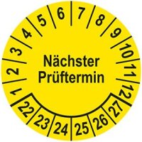 Euroline Prüfplakette "Nächster...