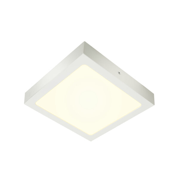 SLV SENSER 24, Indoor LED Wand- und Deckenaufbauleuchte eckig