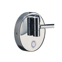 SLV MAGANDA, Indoor LED Wandaufbauleuchte chrom CCT...