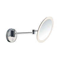 SLV MAGANDA, Indoor LED Wandaufbauleuchte chrom CCT switch 2700/3000/4000K