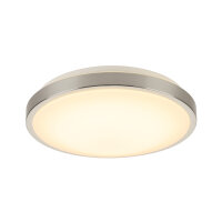SLV MARONA, Deckenleuchte, LED, 3000K, rund, aluminium gebürstet, 4x3W