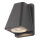 SLV WALLYX, Outdoor Wandleuchte, QPAR51, IP44, anthrazit, max. 50W
