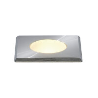 SLV POWER TRAIL-LITE®, Outdoor Bodeneinbauleuchte, LED, 3000K, IP67, eckig, edelstahl 316