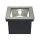 SLV DASAR® 255, Outdoor Bodeneinbauleuchte, LED, 4000K, IP67, edelstahl 316, asymmetrisch, 34W
