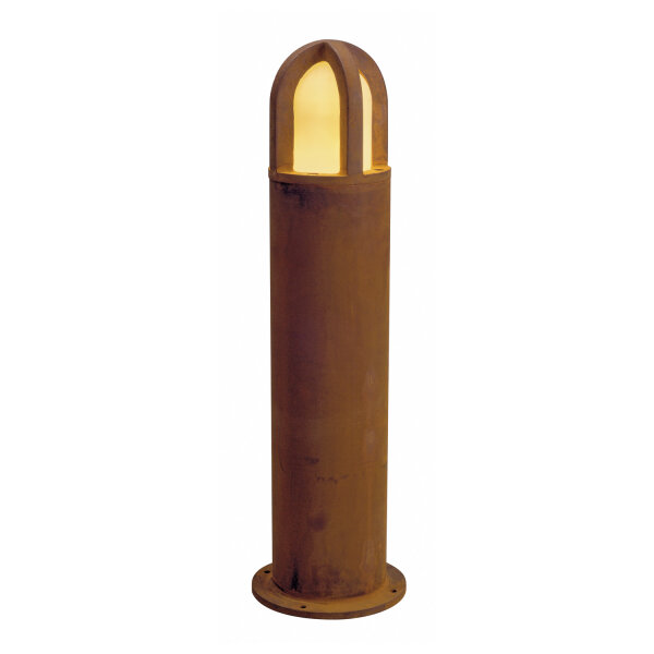 SLV RUSTY® CONE, Outdoor Standleuchte, stahl gerostet