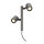 SLV MYRA SPOT, Outdoor Spiessleuchte, zweiflammig, LED GU10 51 mm, IP44, anthrazit, 18 W