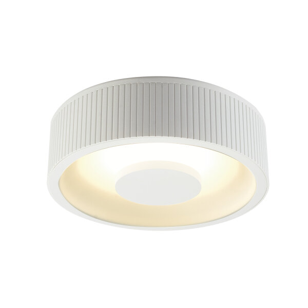 SLV OCCULDAS 23, Deckenleuchte, LED, 3000K, rund, weiß, 25W