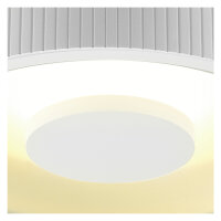 SLV OCCULDAS 23, Deckenleuchte, LED, 3000K, rund, weiß, 25W