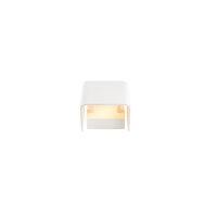 SLV MANA, Wandleuchte, LED, 2000K-3000K Dim to Warm, weiß, B/H/T 9,6/8,5/8,8 cm exkl. Abdeckung