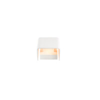 SLV MANA, Wandleuchte, LED, 2000K-3000K Dim to Warm, weiß, B/H/T 9,6/8,5/8,8 cm exkl. Abdeckung