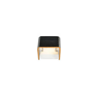 SLV MANA, Wandleuchte, LED, 2000K-3000K Dim to Warm, weiß, B/H/T 9,6/8,5/8,8 cm exkl. Abdeckung