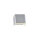 SLV MANA, Wandleuchte, LED, 2000K-3000K Dim to Warm, weiß, B/H/T 9,6/8,5/8,8 cm exkl. Abdeckung