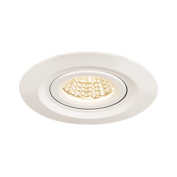 SLV KINI, Outdoor Deckeneinbauleuchte, LED, 3000K, weiß, 60°, IP65