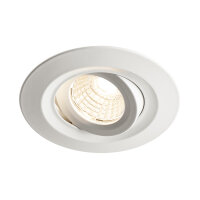 SLV KINI, Outdoor Deckeneinbauleuchte, LED, 3000K, weiß, 60°, IP65