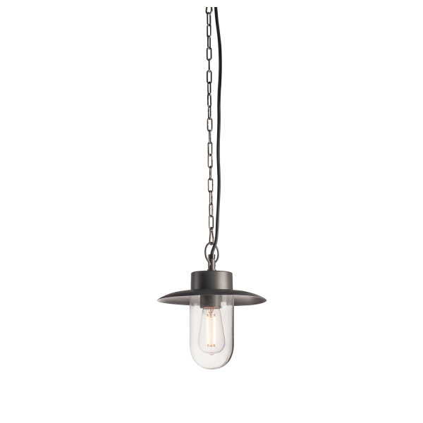 SLV MOLAT, Outdoor Pendelleuchte, E27, anthrazit, max. 60W, IP44