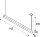 SLV Q-LINE®, Pendelleuchte, dimmbar, 1500mm, schwarz