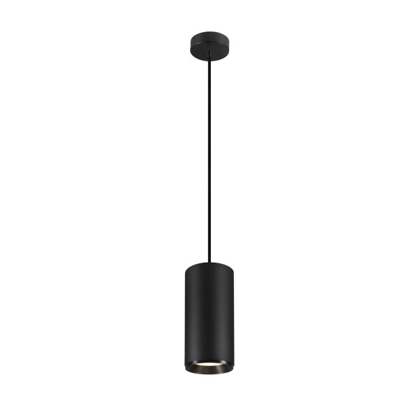 SLV NUMINOS® XL PHASE, Pendelleuchte schwarz 36W 4000K 60°