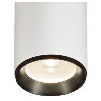 SLV NUMINOS® XL PHASE, Pendelleuchte weiß / schwarz 36W 4000K 60°