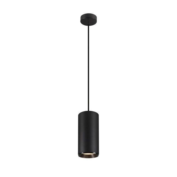 SLV NUMINOS® XL PHASE, Pendelleuchte schwarz 36W 3000K 24°