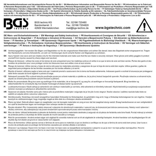 BGS Sägeblatt