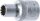 BGS Steckschlüssel-Einsatz Gear Lock | Antrieb Innenvierkant 12,5 mm (1/2") | SW 9 mm