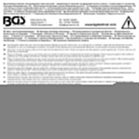 BGS Steckschlüssel-Einsatz Gear Lock | Antrieb Innenvierkant 12,5 mm (1/2") | SW 12 mm