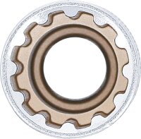 BGS Steckschlüssel-Einsatz Gear Lock, tief | Antrieb...