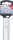 BGS Steckschlüssel-Einsatz Gear Lock, tief | Antrieb Innenvierkant 12,5 mm (1/2") | SW 17 mm
